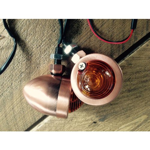 Set Oldskool Copper Bullet Knipperlichten