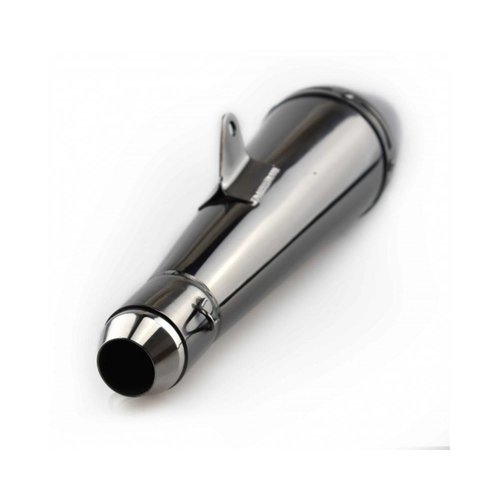 Pot d'échappement GP fait main en inox (universel) 51mm