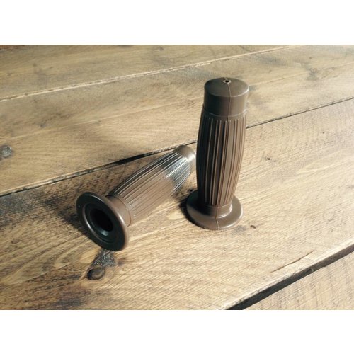 Cafe Racer Grips Latte Brown
