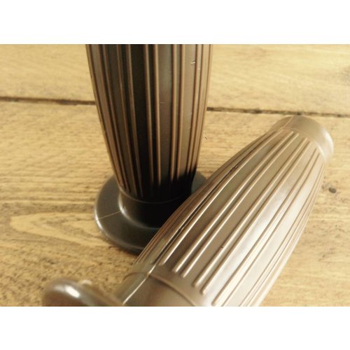 Cafe Racer Grips Latte Brown