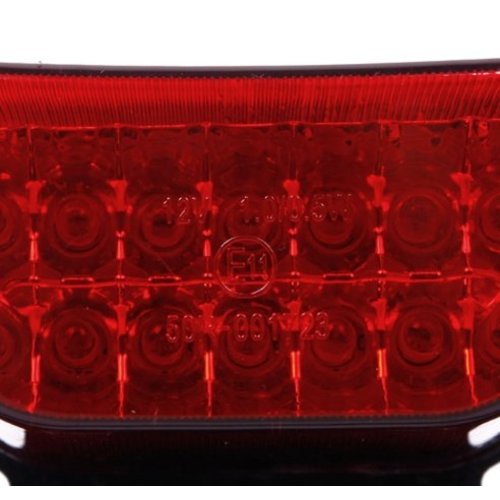 LED Tail Light with Integrated Turn Signals & Plate Holder