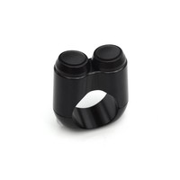 Interrupteur 25,4MM (1") à 2 boutons - Noir