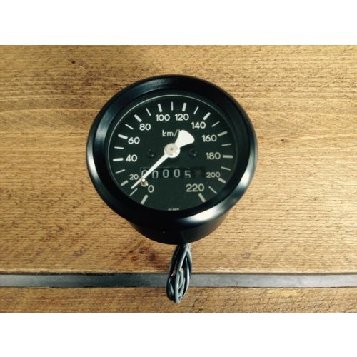 Indicateur de vitesse noir BMW 60MM