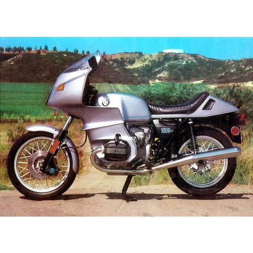 Stahlflex Bremsleitung für BMW R2V RS und RT Modelle von 1976 - 9/1980, zweiteilig