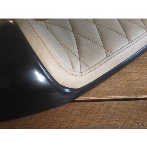 C.Racer Cafe Racer Seat Pale Brown 87