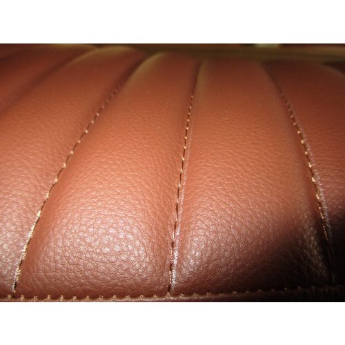 SR400 SR500 Seat Tuck 'N Roll Brown 38