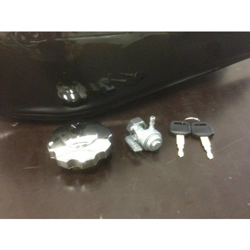 Réservoir de carburant style CB avec accessoires, type 5