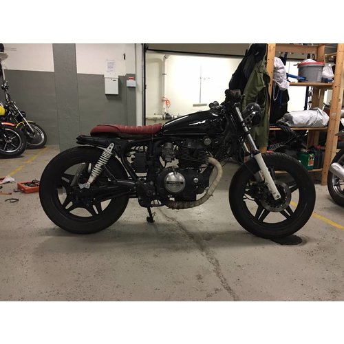 Réservoir de carburant style CB avec accessoires, type 5