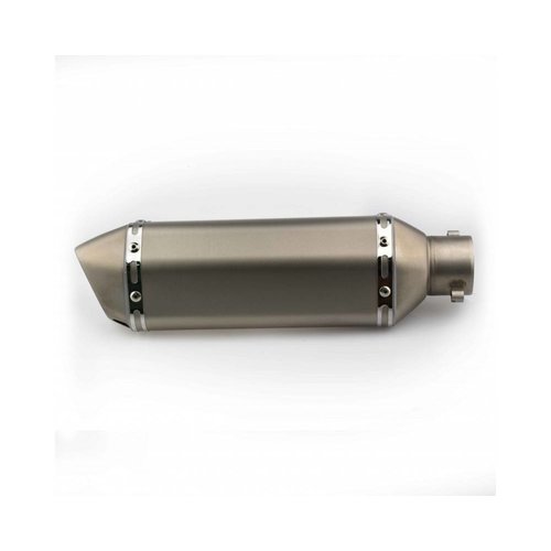 Pot d'échappement GP hexagonal en inox 51mm + dB-Killer