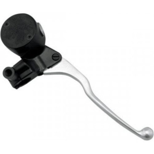 Shindy 14MM Retro Rempomp Voor 22mm Stuur Zwart / Aluminium