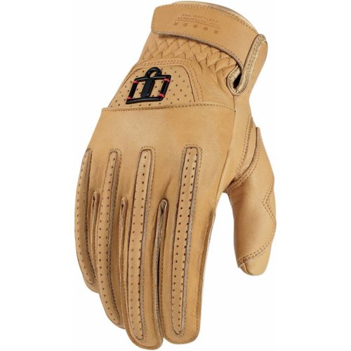 ICON Gants brun clair One Thousand Rimfire