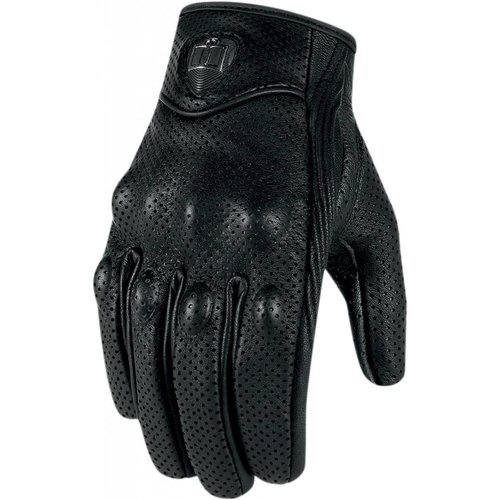 ICON Gants Pursuit perforés avec intérieur tactile