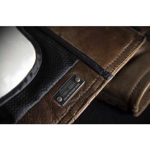 ICON One Thousand The Hood Brown Jacket