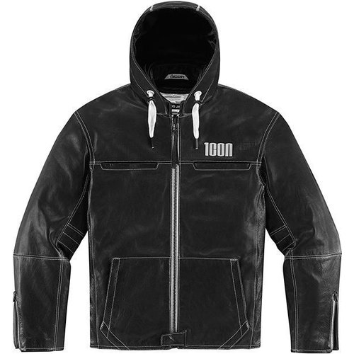 ICON One Thousand The Hood Black Jacket