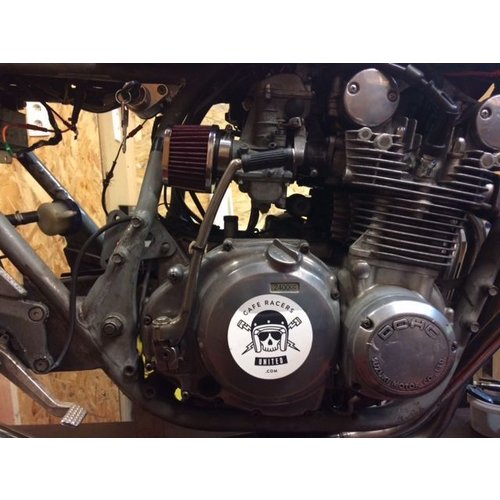 Oval Chrome Air Pod Filter