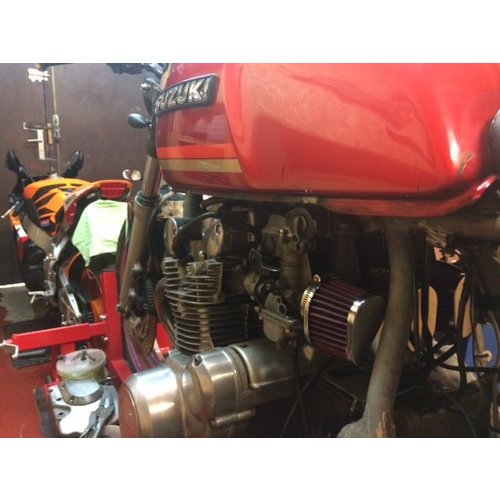 Ovaler Chrome Luftfilter