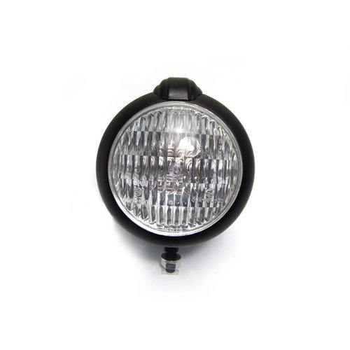 5.75" Bates Style lack Headlight with Bottom Mount