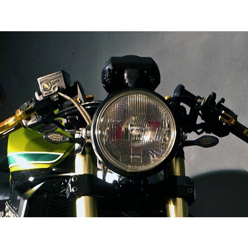 Phare avant classique noir 6,75"