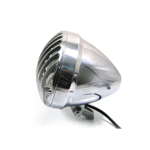 6" Prison Koplamp Bottom Mount Chrome