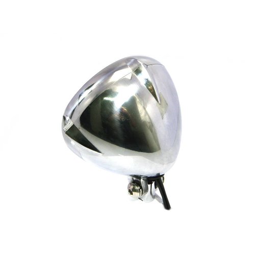5.5" Vintage Koplamp Bottom Mount Polished