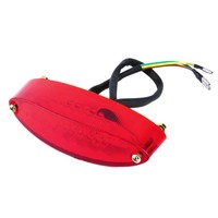 Tail Light LED Oval Red Type 2
