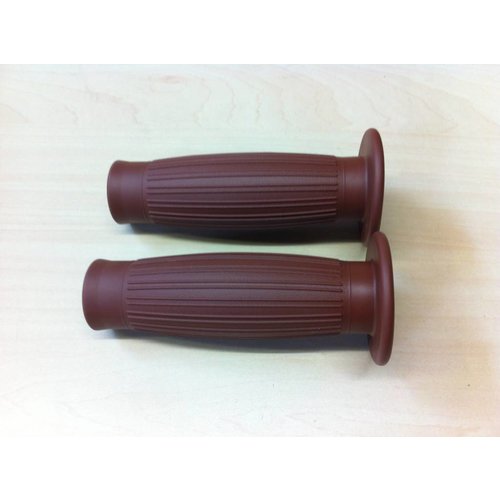 MCU 22MM Balloon Grips Brown