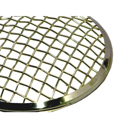 Grille avec mailles 175MM - Bronze / Chrome