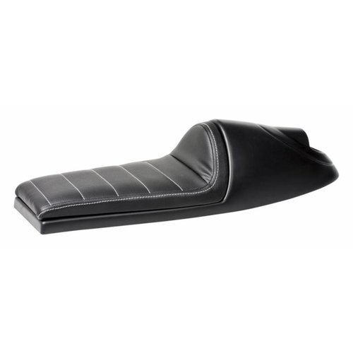 C.Racer Cafe Racer Seat Tuck 'N Roll Long Noir Type 19