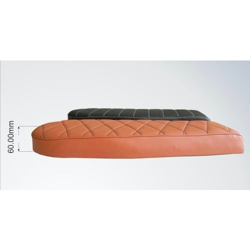 C.Racer Brat Sitzbank Tuck 'N Roll Vintage white Wide 99