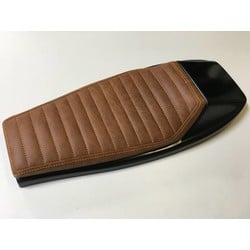 Street Tracker Seat Vintage Brown / Yellow 130