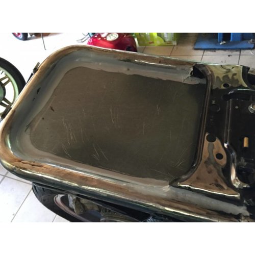 MCU 1" Cafe Racer Hoop "U-shape" Subframe Bocht OD: 230MM