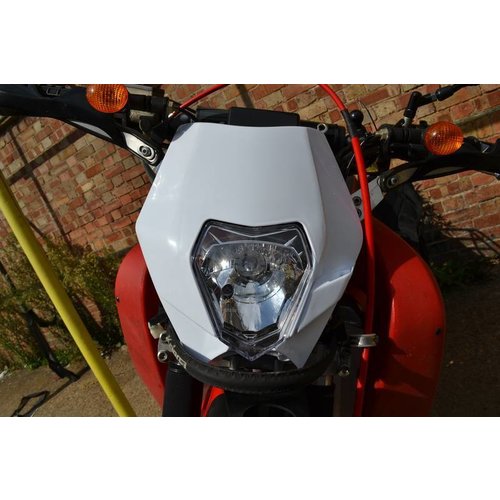 Cross / Enduro Kapje met Koplamp + Straps