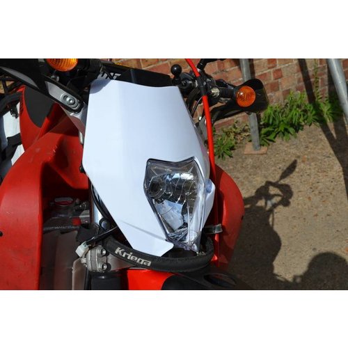 Cross / Enduro Kapje met Koplamp + Straps