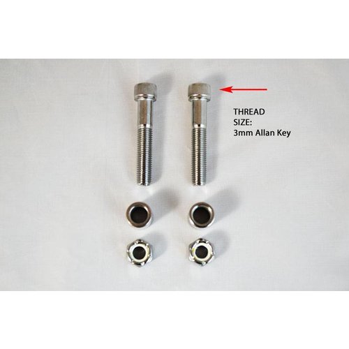 Colliers noirs 41 mm pour le carénage ou le déplacement des clignotants