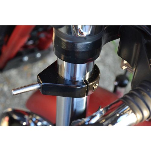 Colliers noirs 41 mm pour le carénage ou le déplacement des clignotants