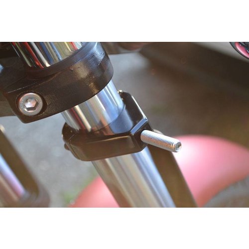 Colliers noirs 41 mm pour le carénage ou le déplacement des clignotants