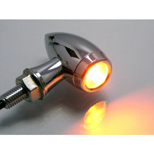 Premium Gefreesde LED Knipperlichten (Set) Chrome