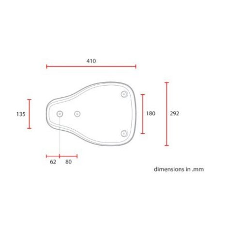 C.Racer Bobber Groß Sitzbank Tuck 'N Roll Brown 6