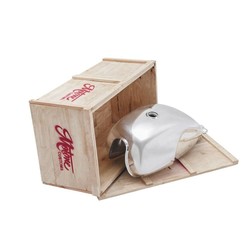 Réservoir de carburant personnalisé pour moteur à injection - Aluminium poli