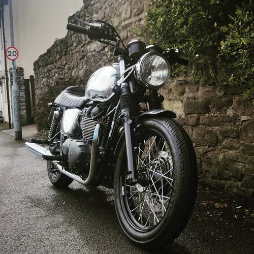 Motone Custom Aluminium Benzinetank - EFI - Gepolijst