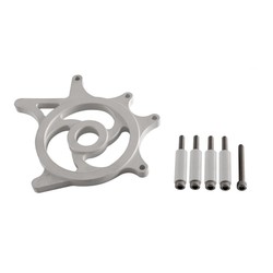 Custom Sprocket Cover - Silver