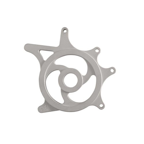 Motone Custom Kettenradabdeckung - Silber