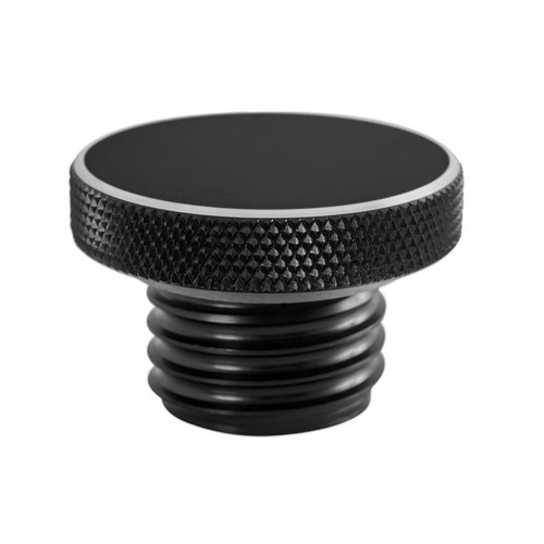 Motone Custom Fuel Gas Cap - Billet Aluminium - Black