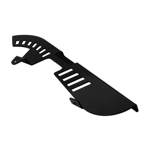Motone Custom Kettenschutz-runder Schnitt - Schwarzes