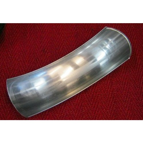 Kort breed 185 mm spatbord aluminium