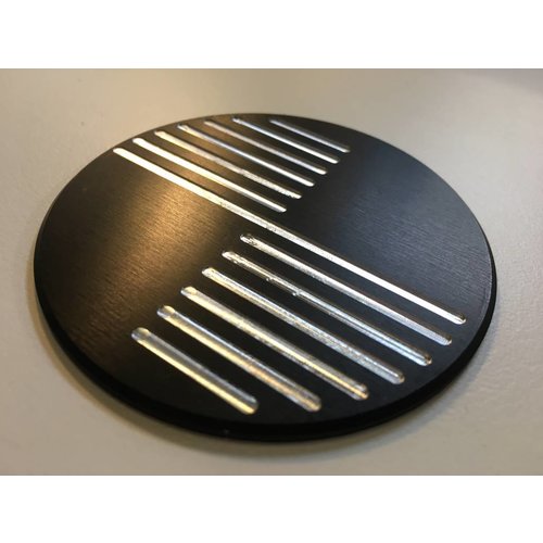 Luxe BMW 70MM Emblemen Zwart Type 1