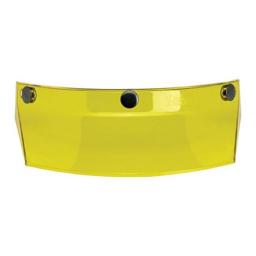 Biltwell Visière de moto jaune