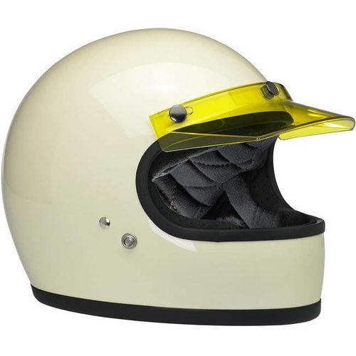 Biltwell Visière de moto jaune
