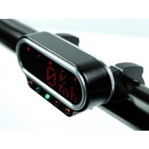 Motogadget MSM Combi Frame met Indicatie Lampjes Blauw Geanodiseerd