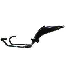 Système d'échappement complet pour BMW R80G/S noir chromé